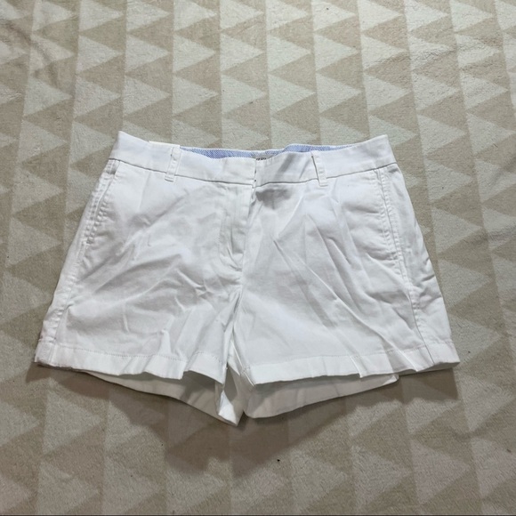 J crew 4” stretch chino shorts white - Picture 2 of 4